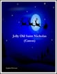 Jolly Old Saint Nicholas (Canon) SATB choral sheet music cover